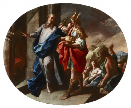 2013.  JOSÉ CAMARÓN Y BONANAT (Segorbe, 1731- Valencia, 1803)“Ofrenda del Pan de la proposición en el Templo de Salomón”Hacia 1760-1765.