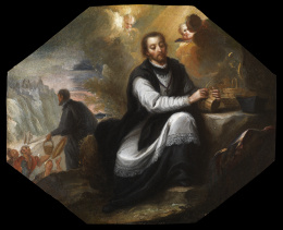2022.  MIGUEL JACINTO MELÉNDEZ (Oviedo, 1679- Madrid, 1734)“San Julián de Cuenca, el Cestero”.