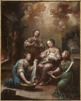 2019.  ISIDORO TAPIA (Valencia, hacia 1712- Madrid, 1778)“Anunciación” “Nacimiento de la Virgen”.