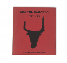 1214.  Libro “Miquel Barceló. Toros”, Ed.Galerie Bruno Bischofberger, Zurich, Suiza, 1991, Firmado y numerado: 1195/2000..