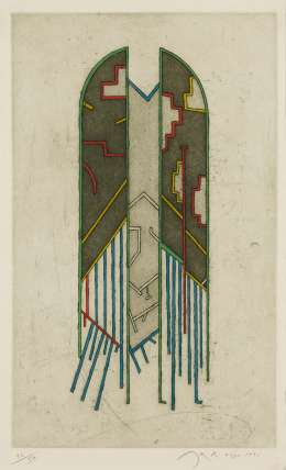 855.  EDUARDO ARROYO (Madrid, 1937) S.T, 1991.