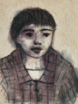 877.  XISCO MENSUA (Barcelona, 1960)Niño, 1996.