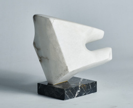 308.  TERESA EGUIBAR (Madrid, 1940)“Dos expansiones que parten de un núcleo”, 1972.