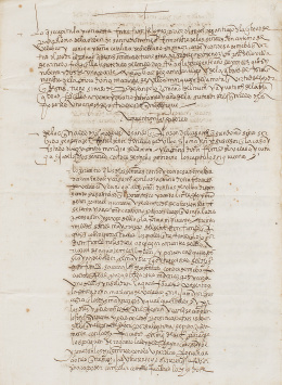 386.  Documento de capitulación matrimonial del enlace entre Luis de Ulloa, hijo de la II marquesa de la Mota y Francisca de Velasco y Zúñiga, hija de los VI condes de Nieva. 1592..