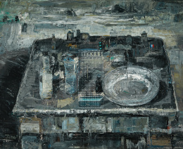 772.  JOSÉ ANTONIO SANTOS PASTRANA (León, 1955)“Un pays pour l’art”.