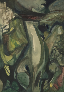 253.  JAVIER CLAVO ( Madrid, 1918 - 1994)“S.T.”, 1965.