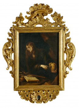 818.  SEGUIDOR DE MATEO CEREZO (Escuela española, S. XVIII)Magdalena.