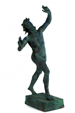 520.  Fauno danzanteCopia de la escultura en bronce, de la obra que da nombre a la Casa del Fauno en Pompeya. S. XX.