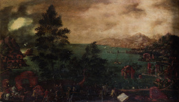 873.  ESCUELA ROMANA, SIGLO XVIIEpisodio de la historia de Roma.