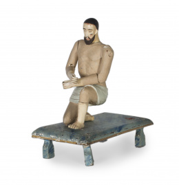 1431.  “Cristo camino del calvario”Escuela Hispano-filipina S. XVIII-XIX.