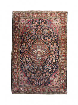 681.  Alfombra en lana Mahal anudada a mano, Persia..