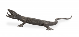458.  Lagarto en bronce.S. XIX.