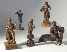 1169.  “Dama y el Unicornio” Circulo de Leoni, Italia, S. XVII..