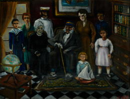 565.  MANUEL BLASCO (Málaga, 1899 - Torremolinos, 1992)Familia