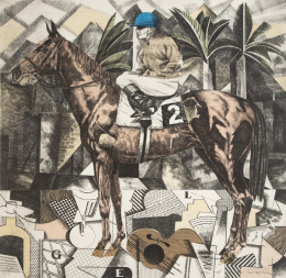 1021.  FERNANDO BELLVER (Madrid, 1954)Historia de una carrera, 1984