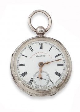 787.  Reloj Lepine J.G.GRAVES en plata pp s.XIX .