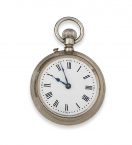 783.  Relos Lepine F.BACH SMITH en metal plateado.