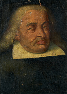 362.  GASPAR DE LA HUERTA (1645- 1714)Autorretrato de Gaspar de la Huerta..