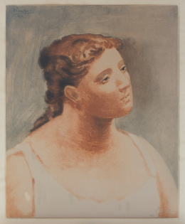 229.  DESPUÉS DE PABLO PICASSO (Málaga, 1881 - Mougins, Francia, 1973).Buste de Femme, 1930.