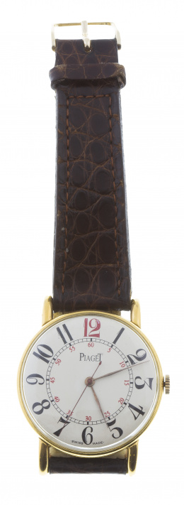 817.  Reloj PIAGET años 30 en metal plaqué or