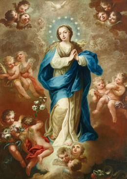 265.  ISIDORO TAPIA (Valencia, hacia 1712- Madrid, 1778)Inmaculada..