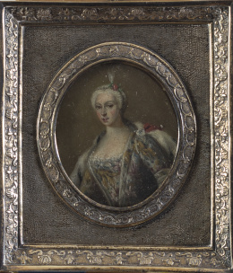 1100.  ESCUELA ESPAÑOLA, SIGLO XVIIIRetrato de María Antonia Fernanda de España.