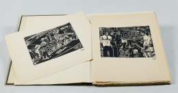 825.  FRANCISCO BORES (Madrid, 1898 - París, 1972)“Bores. Xilografías (colección Tiempo para la Alegría)”, 1977.