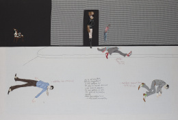 446.  PAULA SANZ CABALLERO (Ontinyent, Valencia, 1969)Sobre el suelo, 2003