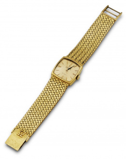 735.  Reloj de pulsera OMEGA  de VILLE en oro de 18K años 60.