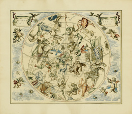 765.  ANDREA CELLARIUS (1596- 1665)“Haemisphaerium stellatum boreale antiquum”..