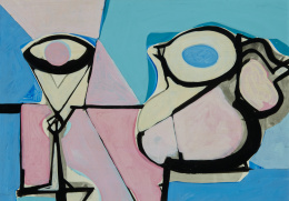 306.  CEFERINO MORENO (Villena, 1934 - 2008)“Rosa de Anjou”, 1986.