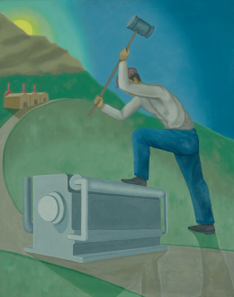 244.  JOSÉ VICENTE MARTÍN (Melilla, 1968)“El reto de las estrellas”, 1993.