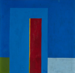 836.  LUIS PALMERO (Tenerife, 1957)“Nocturno con luz”, 1994.