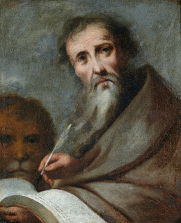 440.  ESCUELA ITALIANA, SIGLO XVIISan Marcos.