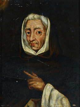 446.  ESCUELA ESPAÑOLA, SIGLO XVIIRetrato de fray Simón de Rojas.