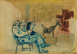 408.  JUAN ALCALDE (Madrid, 1918)“Museum of Modern Art New York”.
