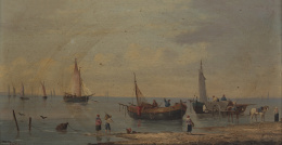 1269.  ESCUELA INGLESA, SIGLO XIXMarina