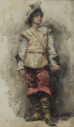 1253.  ISIDORO GARNELO FILLOL (Enguera, Valencia, 1867-Valencia, 19