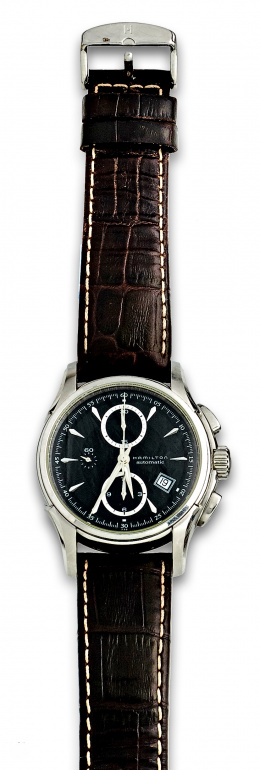 797.  Reloj HAMILTON Jazzmaster Chrono Autmático acero.H326160