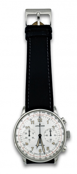 798.  Reloj JUNGHANS Meister Telemeter Cronoscope en acero. Nº 0640
