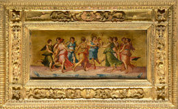 301.  COPIA DE GIULIO ROMANO, SIGLO XIXDanza de Apolo y las Musas..
