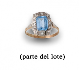 559.  Lote de tres sortijas de pps s XX.