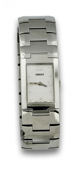 681.  Reloj VERSACE de acero.990139-1360