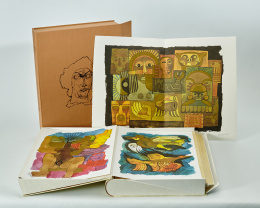 276.  OSWALDO GUAYASAMIN (Quito, 1919 - 1999)“De Orbe Nove Decades”, 1992.