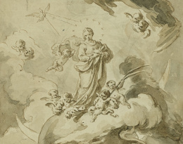 915.  ESCUELA ESPAÑOLA, SIGLO XVIIIPurísima..