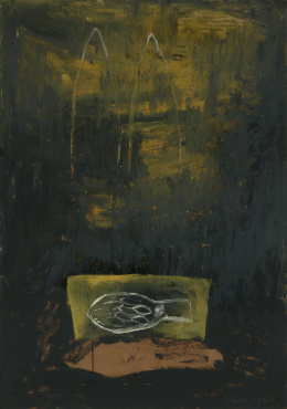 812.  PEDRO CASTRO ORTEGA (Piedrabuena, Ciudad Real, 1956)“Sin título”, 1987.