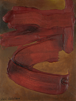 882.  JOSÉ CABALLERO (Huelva, 1915 - Madrid, 1991)“Signo Secreto”.