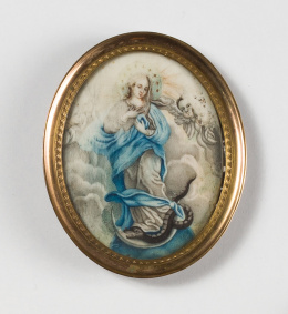 184.  ESCUELA ESPAÑOLA, SIGLO XVIIIInmaculada..