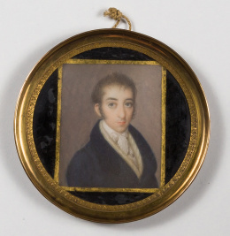 172.  ESCUELA ESPAÑOLA, SIGLO XIXRetrato de caballero..