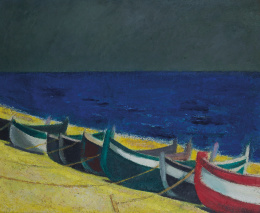 206.  MIQUEL VILLÁ  (Barcelona, 1901 - Masnou, 1988).Masnou, 1950-52.